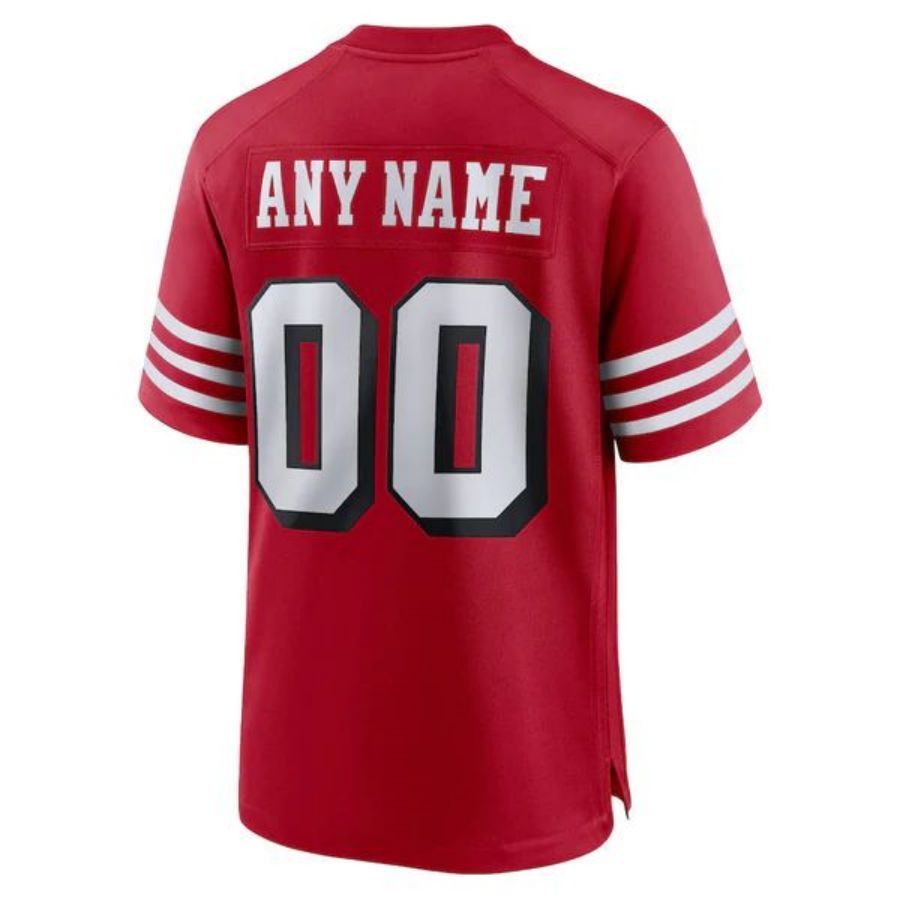 Custom SF.49ers Red Vapor F.U.S.E. Limited Jersey -Stitched American Football Jerseys football jersey product view 1