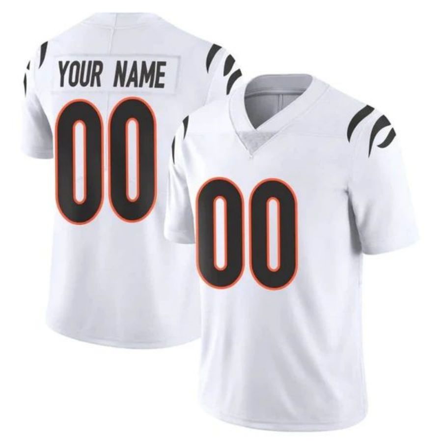 Custom C.Bengals White Game Jersey -Stitched Football Jerseys football jersey product view 1