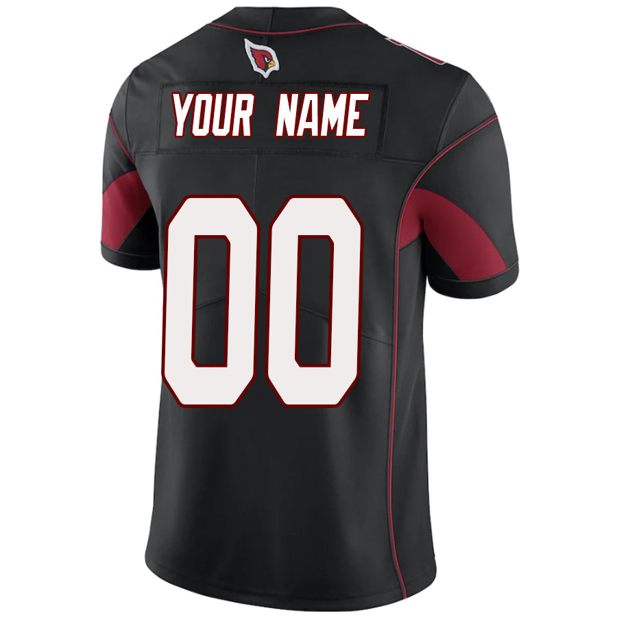 Custom A.Cardinal Black Vapor Limited Elite Stitched Football Jerseys football jersey product view 1
