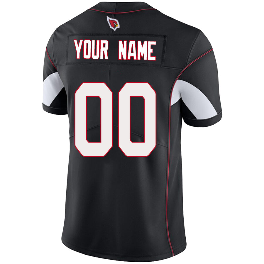 Custom A.Cardinals Black Vapor Untouchable Elite Stitched Football Jerseys football jersey product view 1
