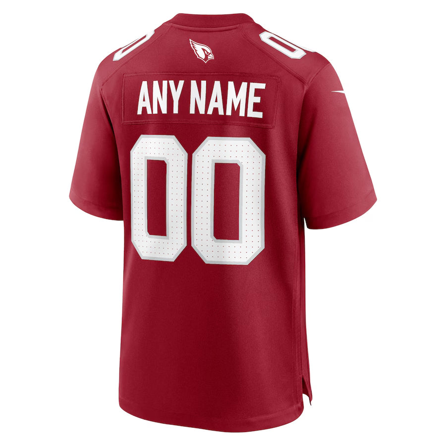 Custom A.Cardinals Red Replica Game Football Jerseys football jersey product view 1