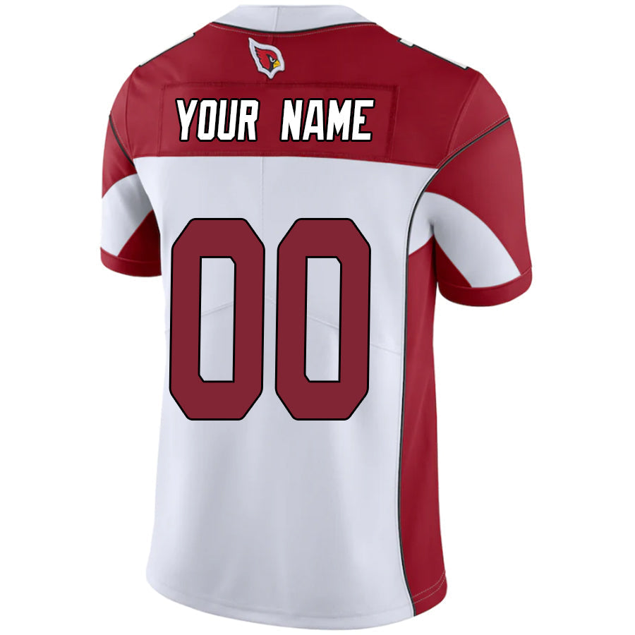 Custom A.Cardinals White-Red Vapor Untouchable Elite Stitched Football Jerseys football jersey product view 1