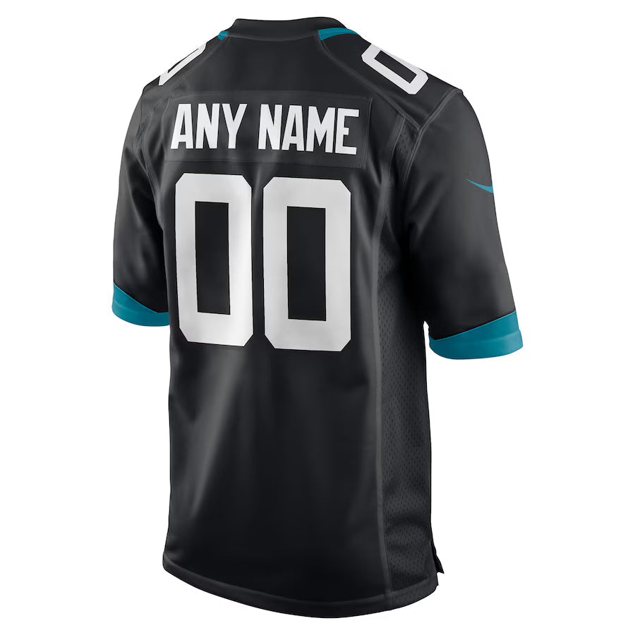 Custom J.Jaguars Black Home Game Football Jerseys football jersey product view 1