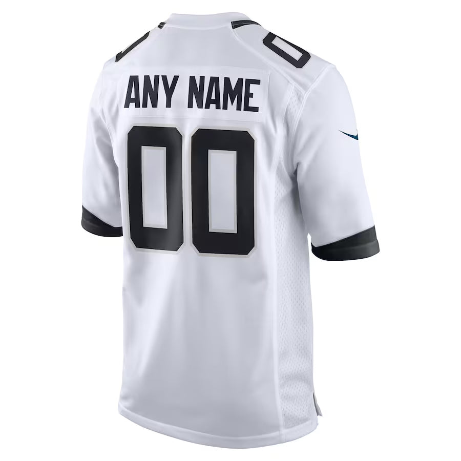 Custom J.Jaguars White Home Game Football Jerseys football jersey product view 1