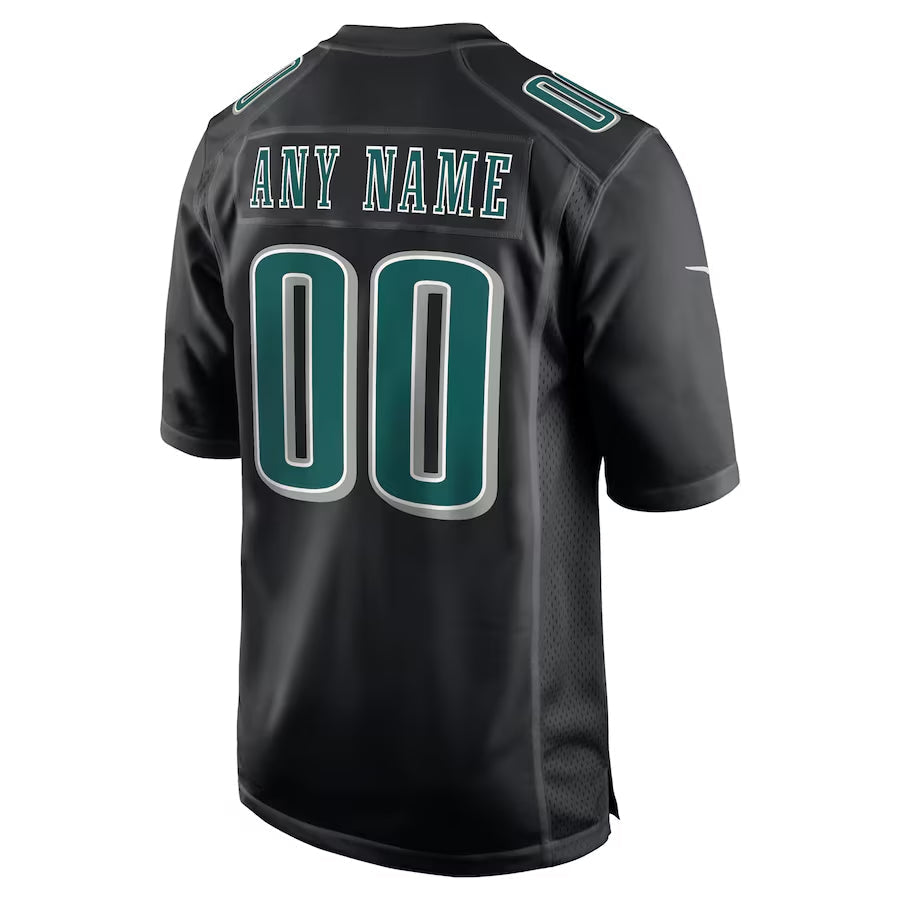 Custom P.Eagles Midnight Black Fashion Game Football Jerseys football jersey product view 1