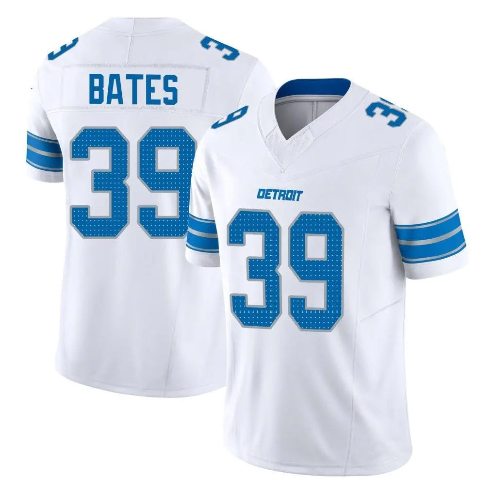 D.Lions #39 Jake Bates Player White Vapor F.U.S.E. Limited Football Jerseys football jersey product view 1