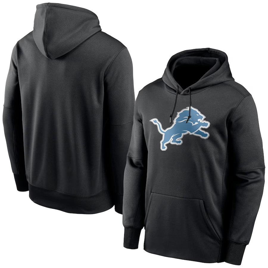 D.Lions Black Fan Gear Performance Pullover Hoodie Player Game Football Jerseys football jersey product view 1