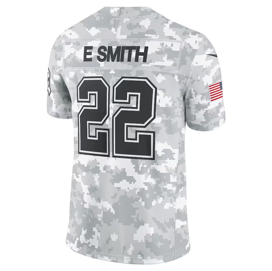 D.Cowboys #22 Emmitt Smith Player Arctic Camo Salute to Service Limited Stitched American Football Jerseys football jersey product view 1