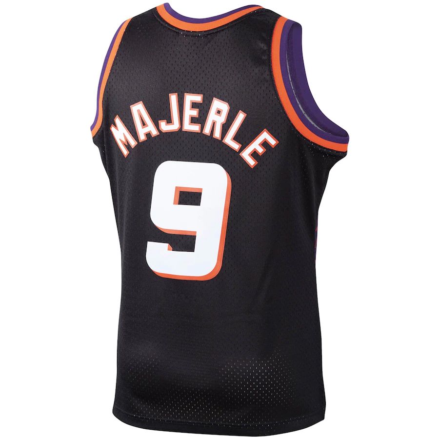 P.Suns #9 Dan Majerle 1994-95 Hardwood Classics Swingman Player Jersey Black Stitched American Basketball Jersey basketball jersey product view 1