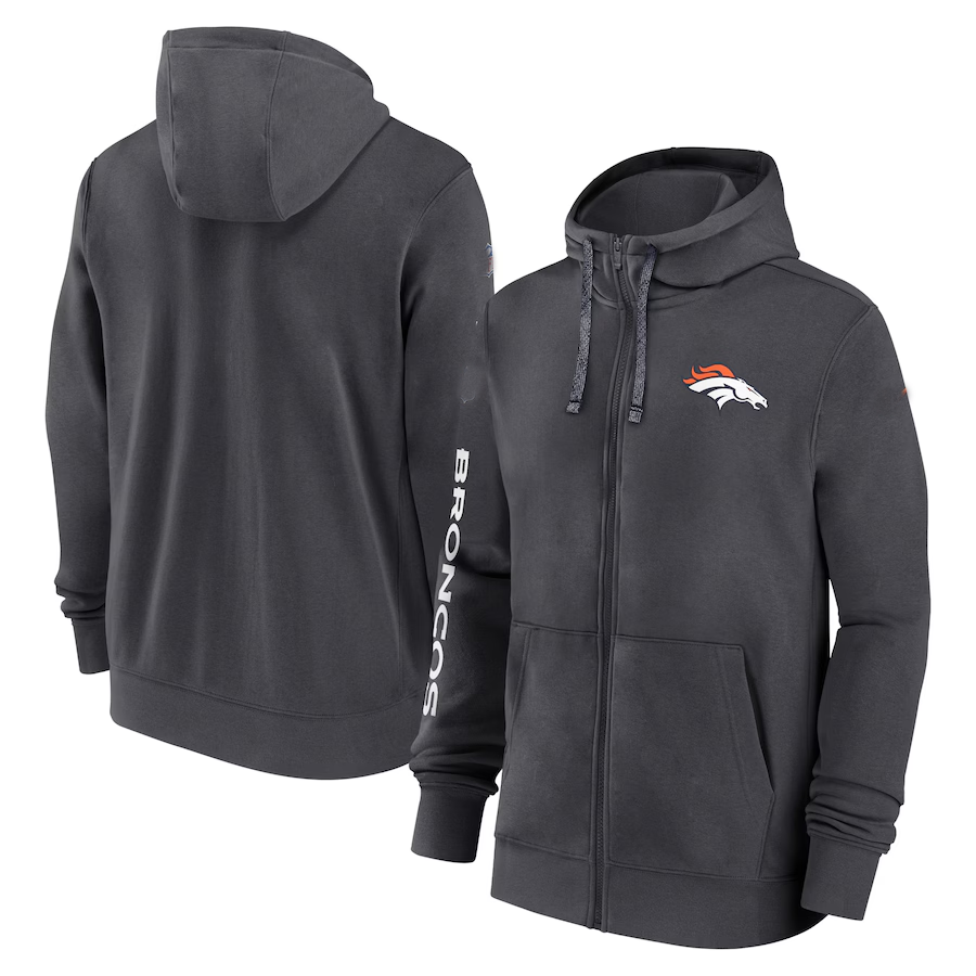 D.Broncos Salute To Service Club Pullover Hoodie Birthday gifts Player Jersey Stitched American Football Jerseys football jersey product view 1