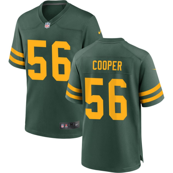 Edgerrin Cooper Green Bay Packers Alternate Jersey - Green football jersey product view 1