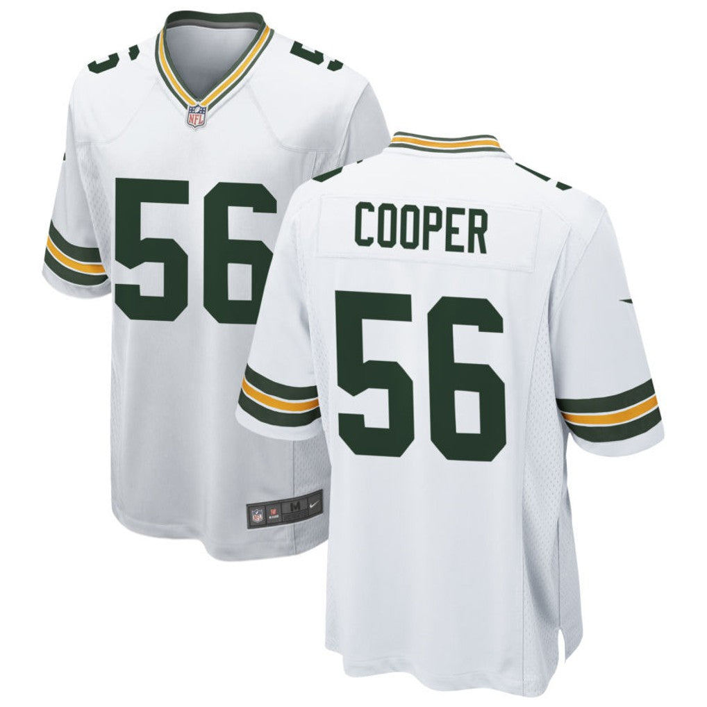 Edgerrin Cooper Green Bay Packers Alternate Jersey - White football jersey product view 1