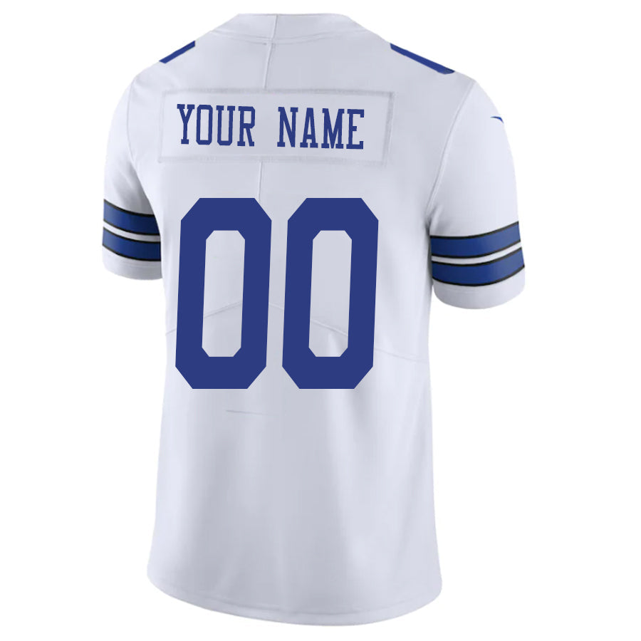 Custom D.Cowboys White Game Football Jerseys -Stitched American Football Jerseys football jersey product view 1