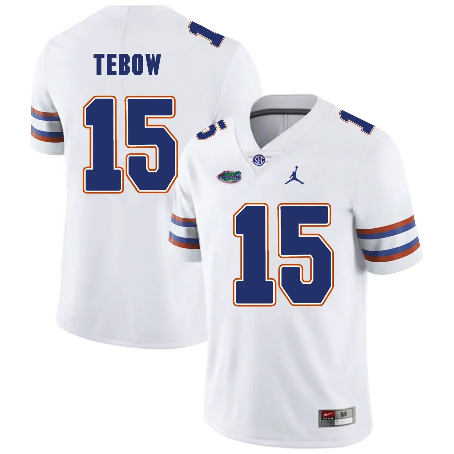 Tim Tebow Florida Gators Jersey - White sports jersey product view 1