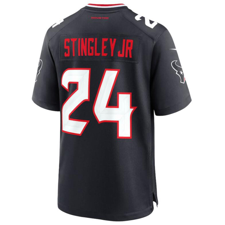 H.Texans #24 Derek Stingley Jr. Player Navy Alternate Game Stitched Football Jerseys football jersey product view 1