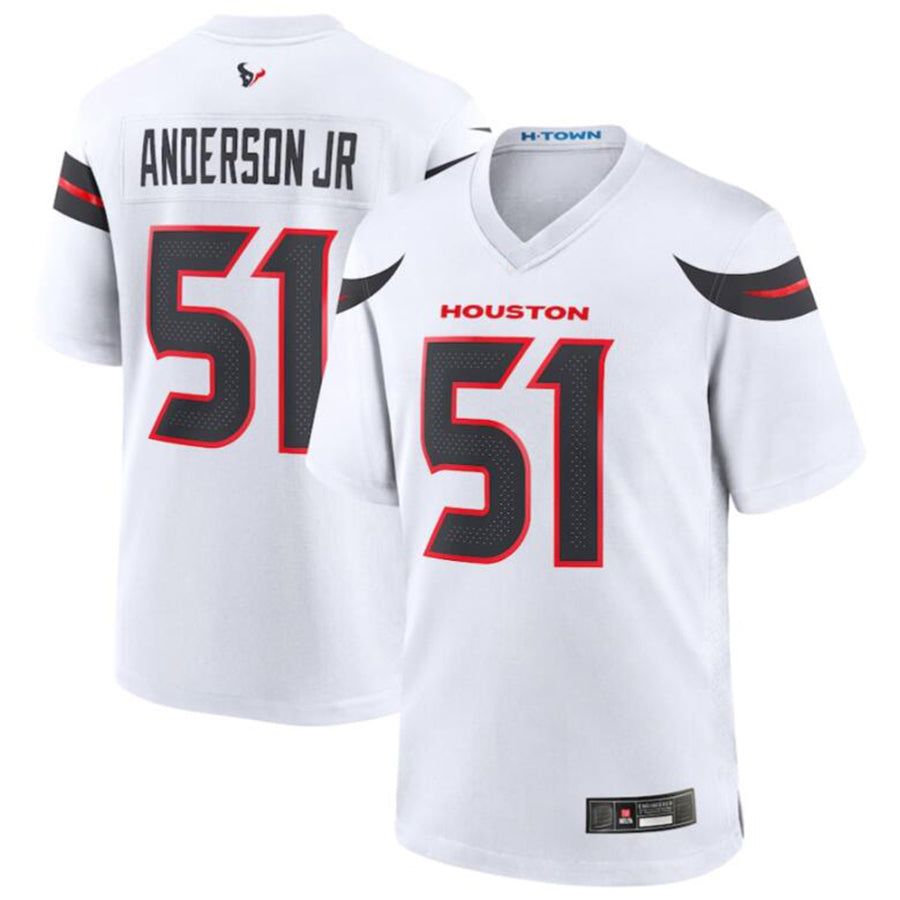 H.Texans #51 Will Anderson Jr. Player White Game Jersey Stitched Football Jerseys football jersey product view 2