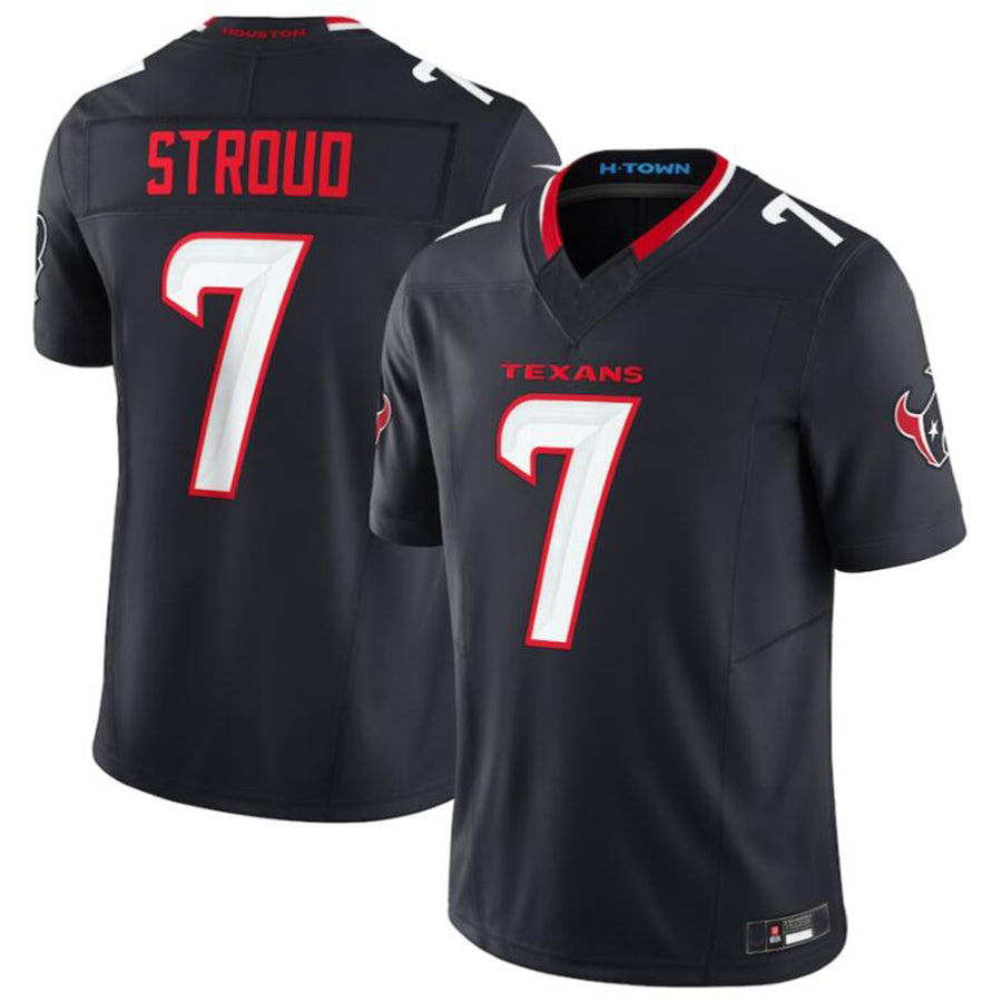 H.Texans #7 C.J. Stroud Player Navy Vapor F.U.S.E. Limited Stitched Football Jerseys football jersey product view 2