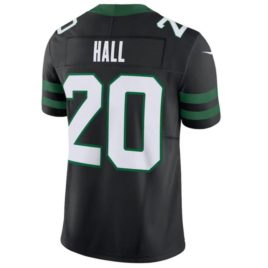 NY.Jets #20 Breece Hall Player Black Vapor F.U.S.E. Limited Football Jerseys football jersey product view 1