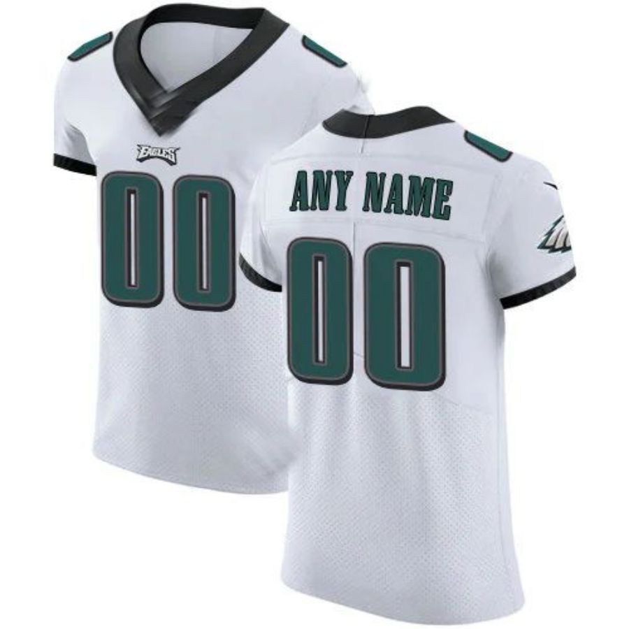 Custom P.Eagles White Vapor Untouchable Elite Jersey -American Stitched Football Jerseys football jersey product view 1