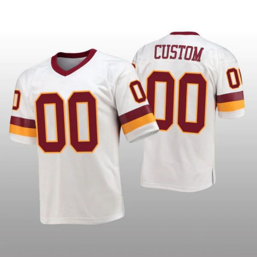 Football Jerseys White Custom W.Commanders Team Stitched Legacy Replica 1987 Throwback Jerseys football jersey product view 1
