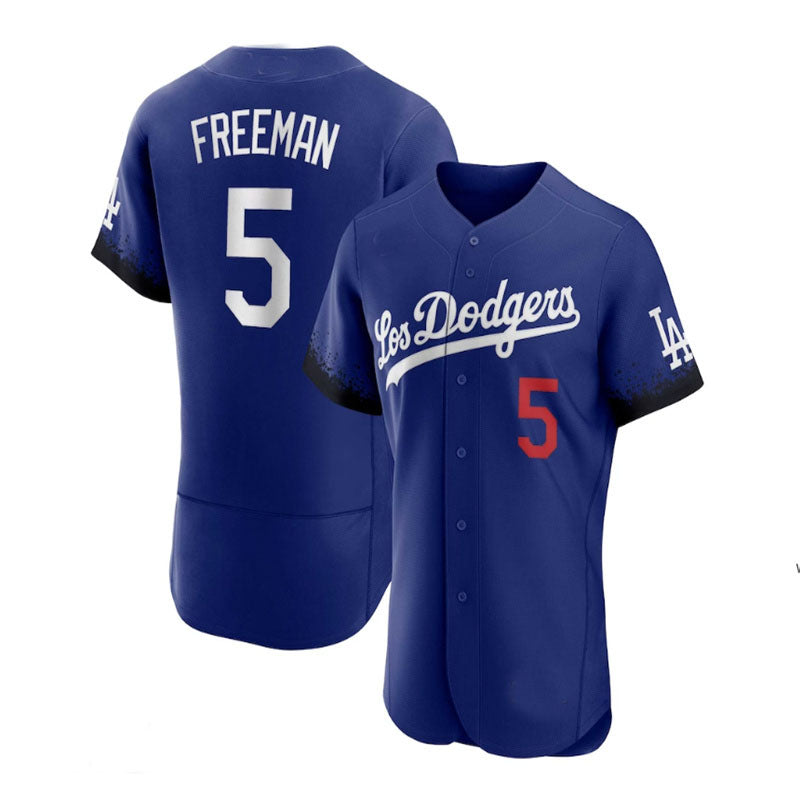 Los Angeles Dodgers #5 Freddie Freeman City Connect Authentic Player Jersey Baseball Jerseys baseball jersey product view 1