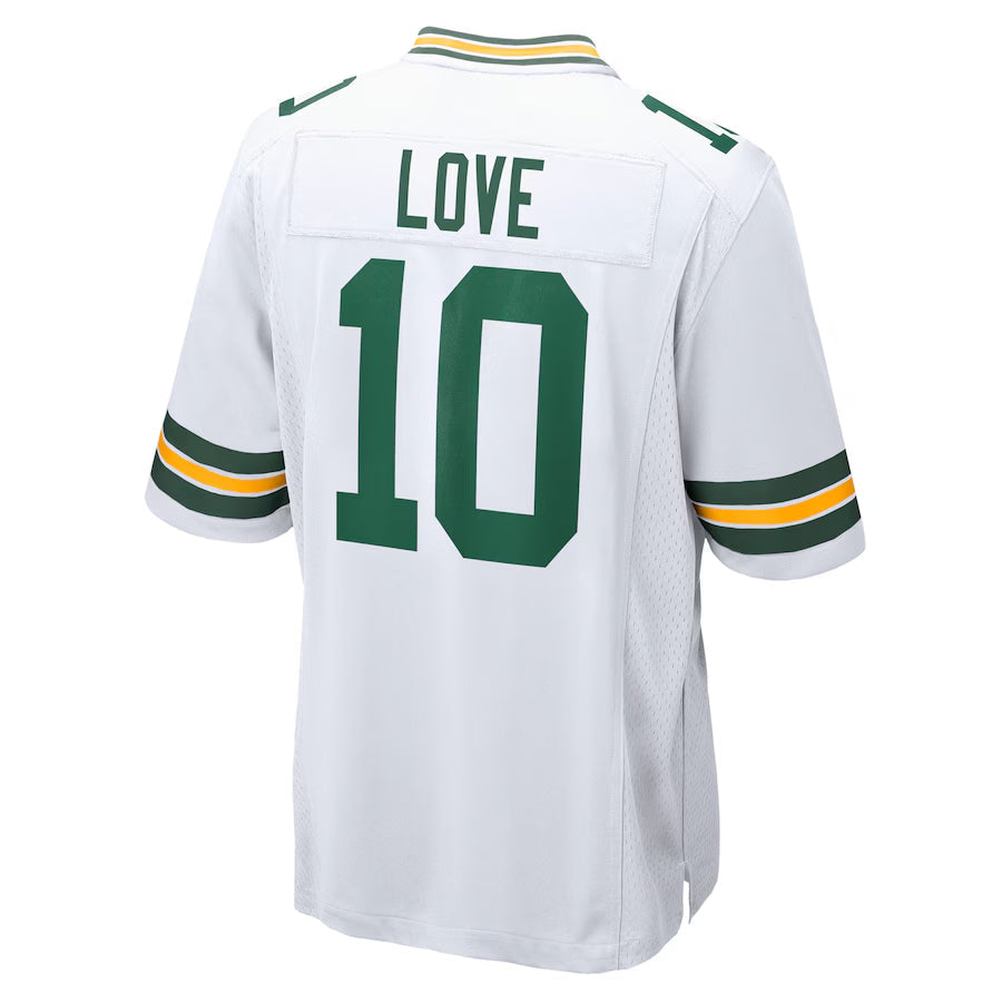 GB.Packers #10 Jordan Love Player White Game Replica Stitched Football Jerseys football jersey product view 1
