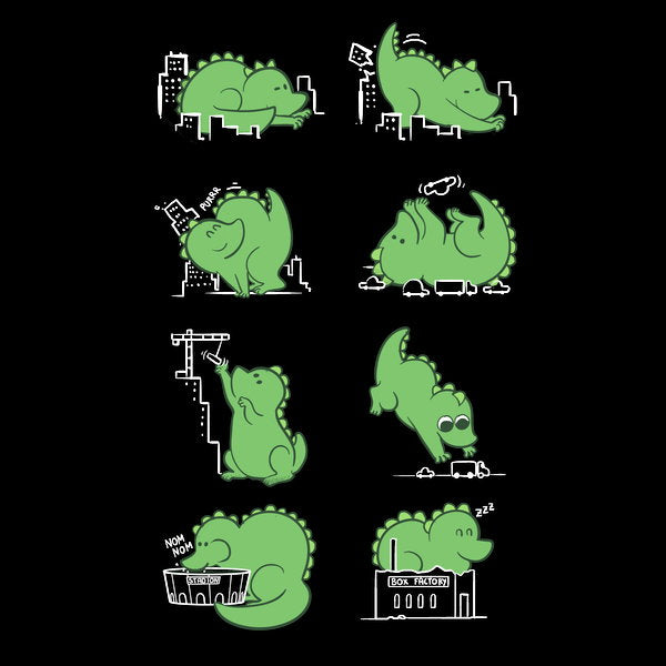 Gaaawzillaaawww - Adult & Kids T-Shirts, Sweatshirts & Hoodies apparel design preview 1
