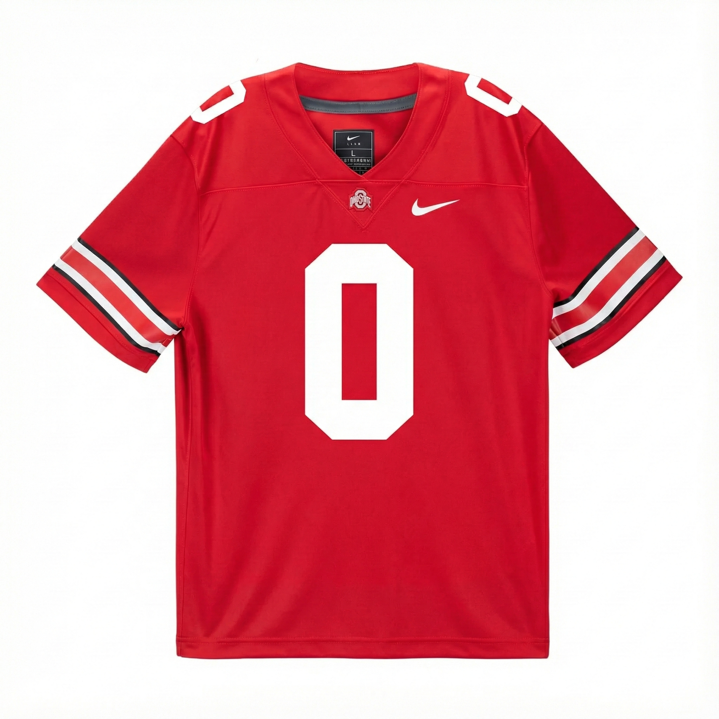 Sonny Styles Ohio State Buckeyes Jersey – Red sports jersey product view 2
