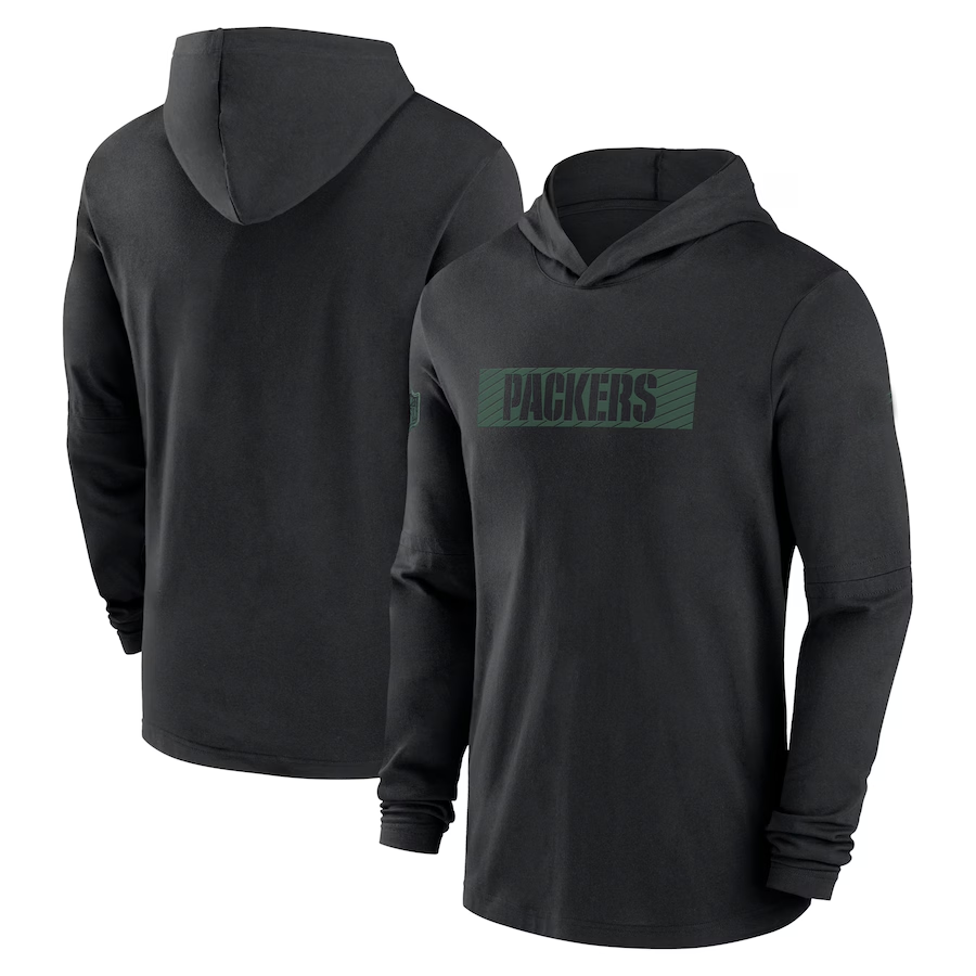 GB.Packers Salute To Service Club Pullover Hoodie Stitched American Football Jerseys Player Jersey football jersey product view 1