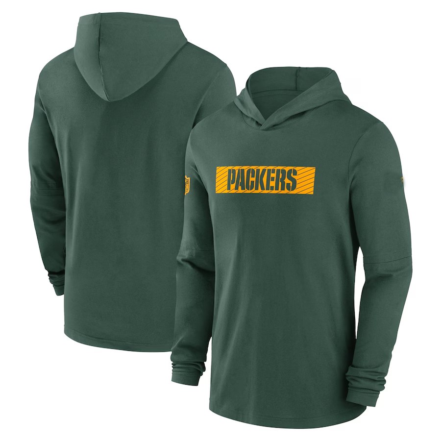 GB.Packers Salute To Service Club Pullover Hoodie Stitched American Football Jerseys Player Game Jersey football jersey product view 1