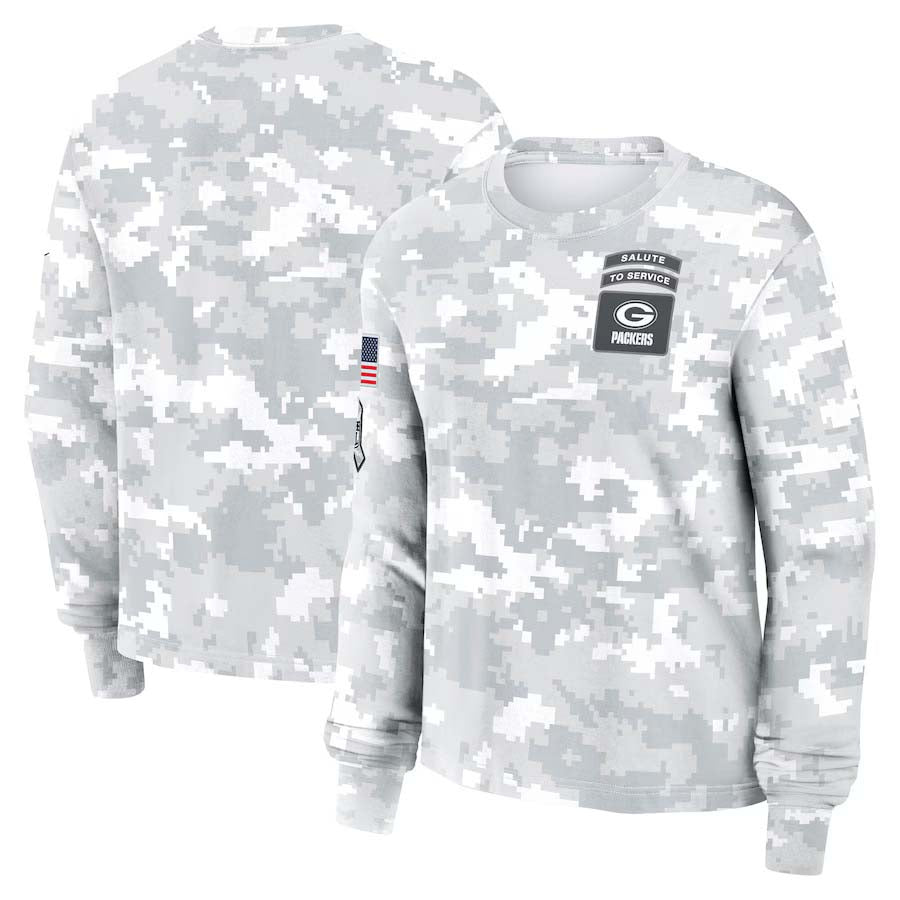GB.Packers Salute To Service Club Pullover Player Jersey Stitched American Football Jerseys football jersey product view 1