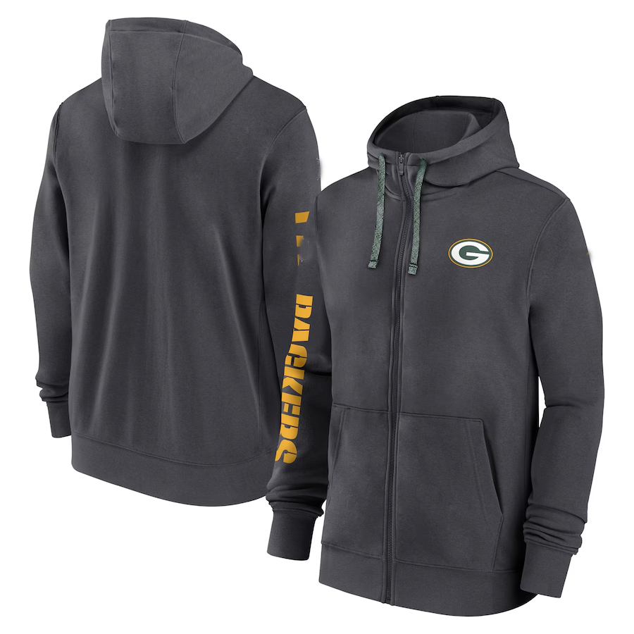 GB.Packers Salute To Service Club Pullover Hoodie Gray Player Jersey Stitched American Football Jerseys football jersey product view 1