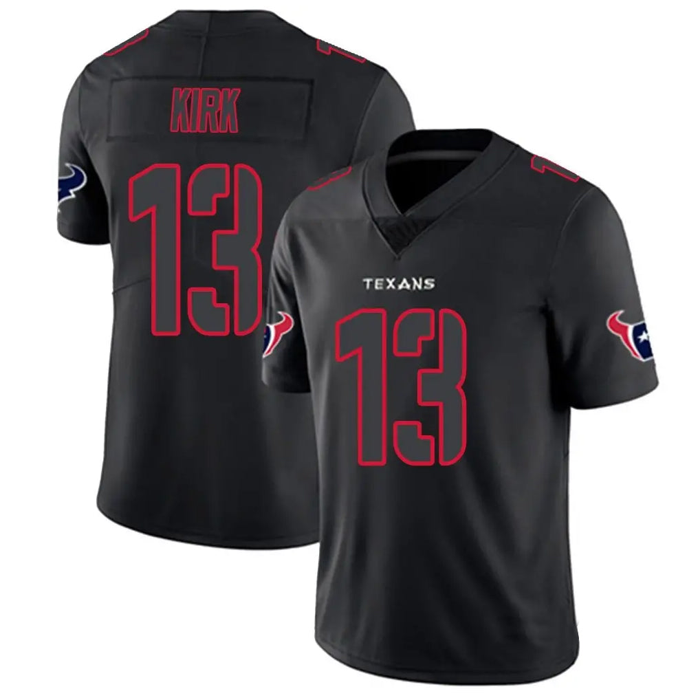 H.Texans #13 Christian Kirk Player Limited Black Impact Football Jerseys football jersey product view 1
