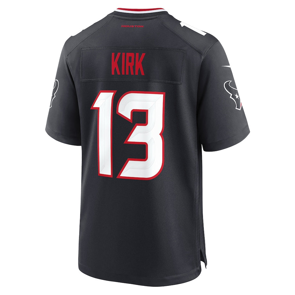 H.Texans #13 Christian Kirk Player Navy Home Game Football Jerseys football jersey product view 1