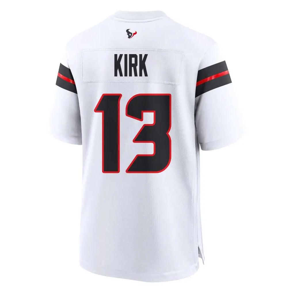 H.Texans #13 Christian Kirk Player White Home Game Football Jerseys football jersey product view 1