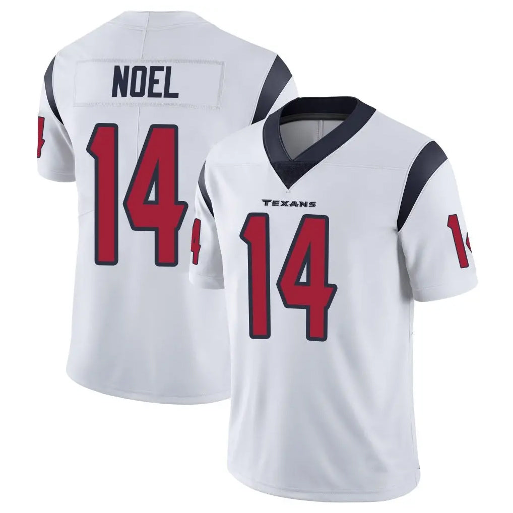 H.Texans #14 Jaylin Noel Player White Vapor Limited Football Jerseys football jersey product view 1