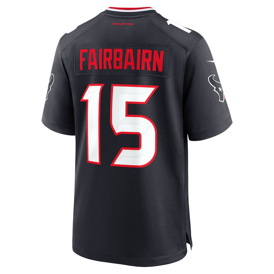 H.Texans #15 Ka'imi Fairbairn Player Navy Home Game Football Jerseys football jersey product view 1