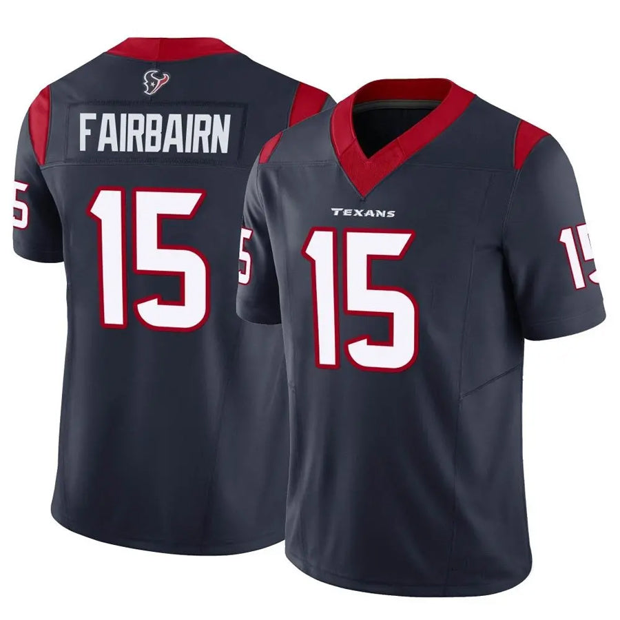 H.Texans #15 Ka'imi Fairbairn Player Vapor F.U.S.E. Limited Navy Football Jerseys football jersey product view 1