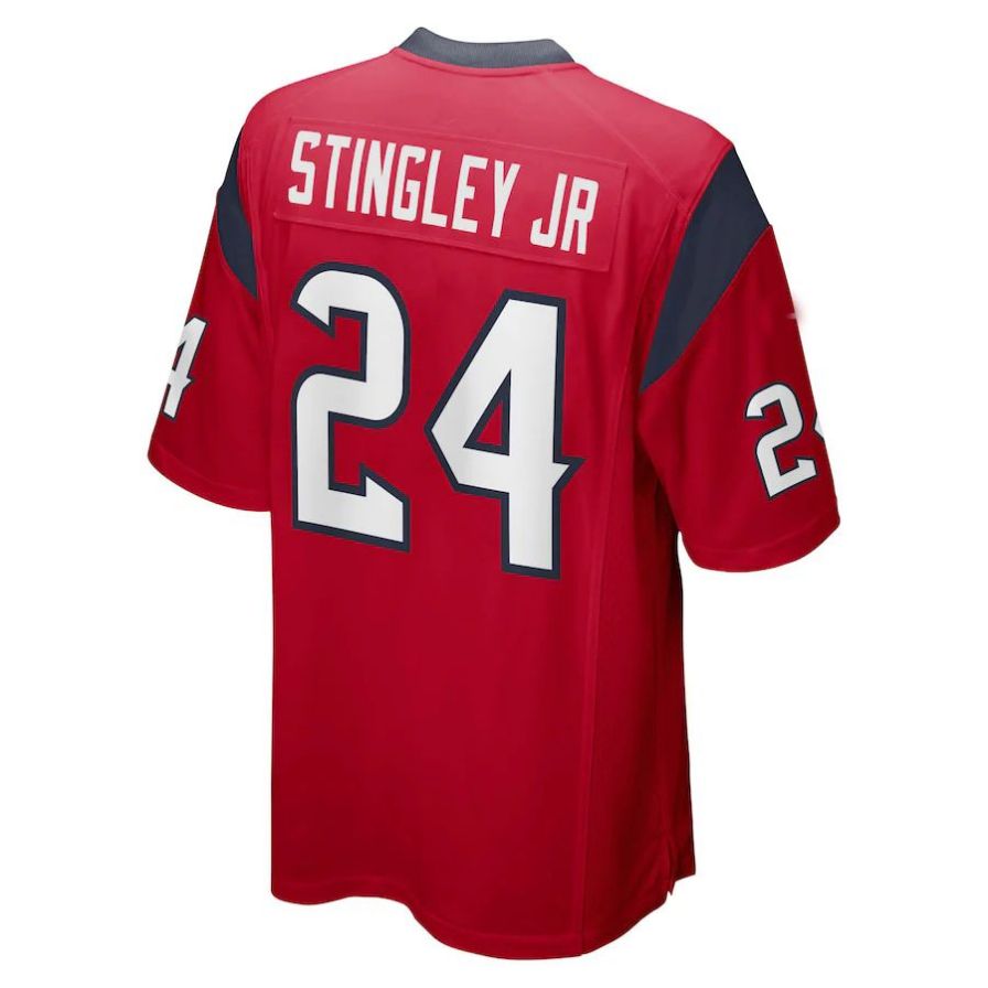 H.Texans #24 Derek Stingley Jr. Player Red Game Jersey Stitched American Football Jerseys football jersey product view 1