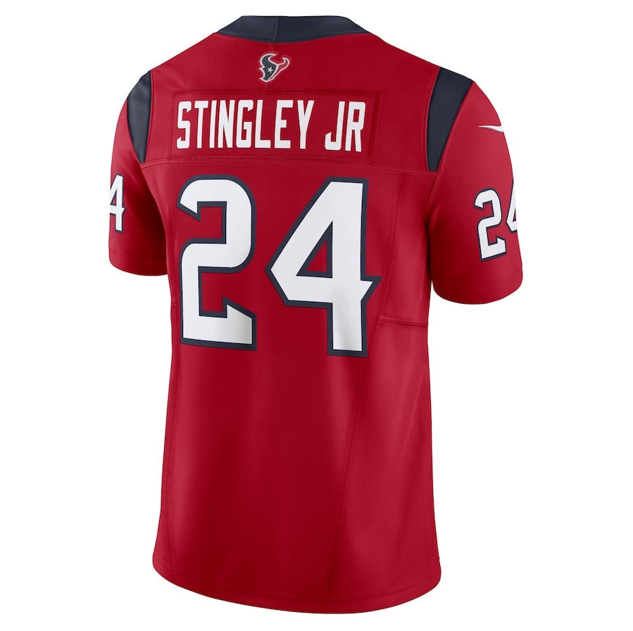 H.Texans #24 Derek Stingley Jr. Player Red Vapor F.U.S.E. Limited American Football Jerseys football jersey product view 1