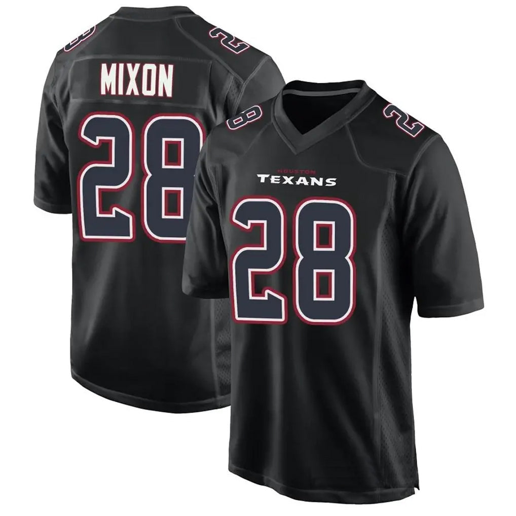 H.Texans #28 Joe Mixon Player Black Legend Fashion Limited Football Jerseys football jersey product view 1