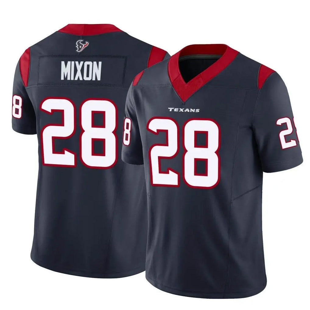 H.Texans #28 Joe Mixon Player Vapor F.U.S.E. Limited Navy Football Jerseys football jersey product view 1