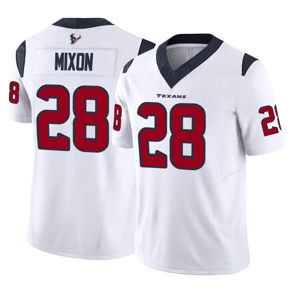 H.Texans #28 Joe Mixon Player White Vapor F.U.S.E. Limited Football Jerseys football jersey product view 1