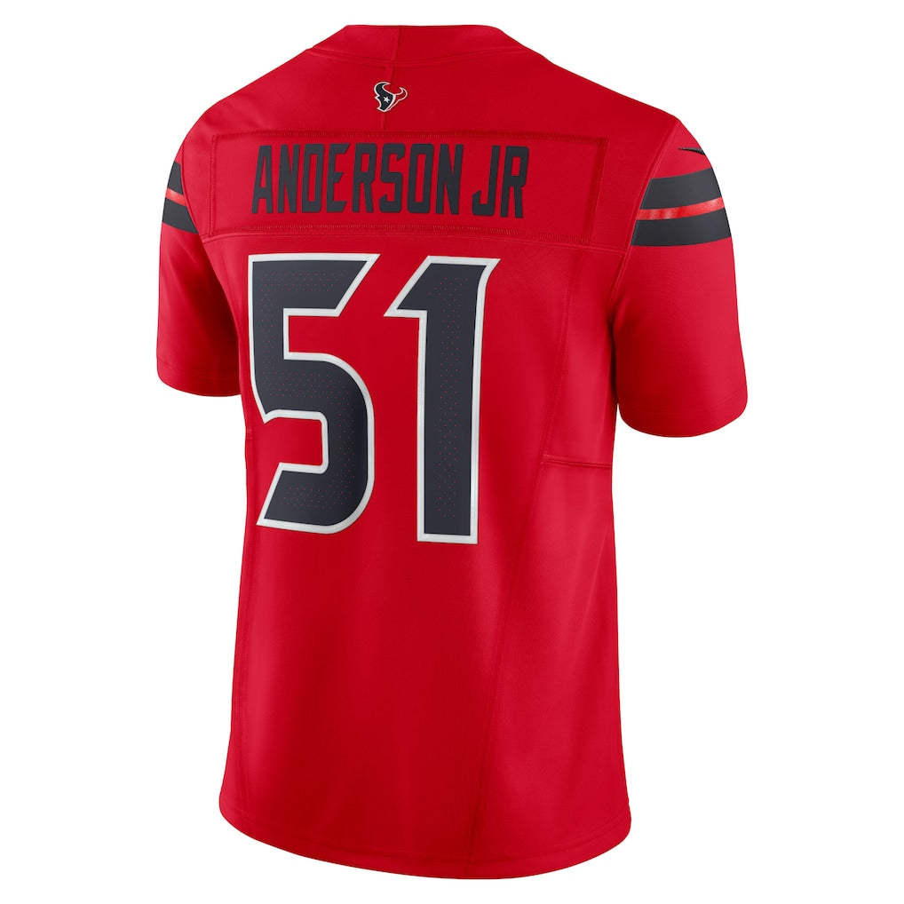H.Texans #51 Will Anderson Jr. Player Red Vapor F.U.S.E. Limited Football Jerseys football jersey product view 1