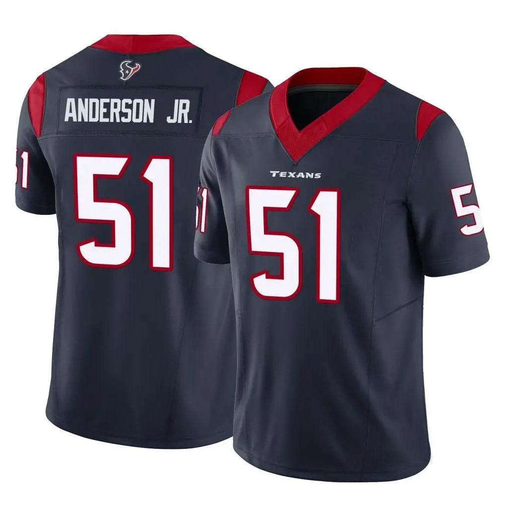 H.Texans #51 Will Anderson Jr. Player Vapor F.U.S.E. Limited Navy Football Jerseys football jersey product view 1