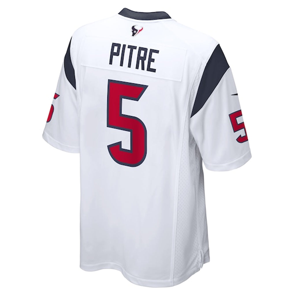 H.Texans #5 Jalen Pitre Player Whtie Game Football Jerseys football jersey product view 1