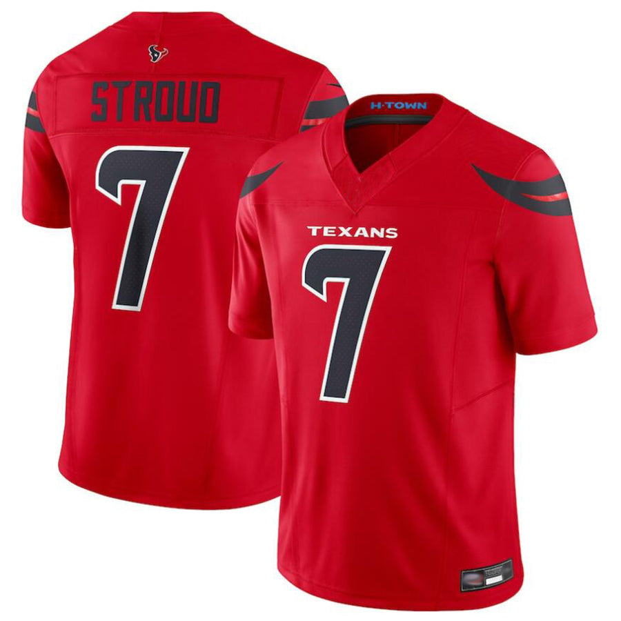 H.Texans #7 C.J.Stroud Player Red Alternate Vapor F.U.S.E. Limited Football Jerseys football jersey product view 1