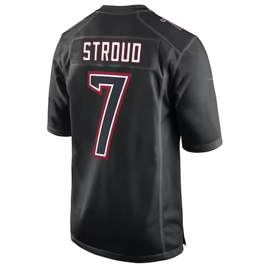 H.Texans #7 C.J. Stroud Player Black Fashion Game Football Jerseys football jersey product view 1