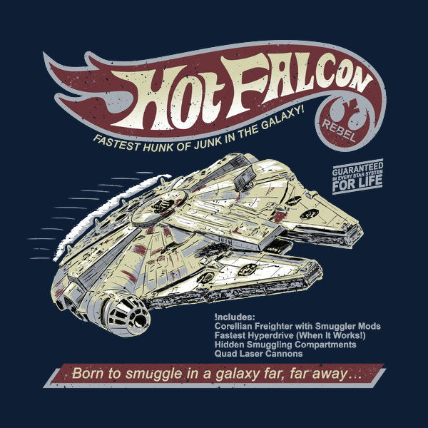 Hot Falcon - Adult & Kids T-Shirts, Sweatshirts & Hoodies apparel design preview 1