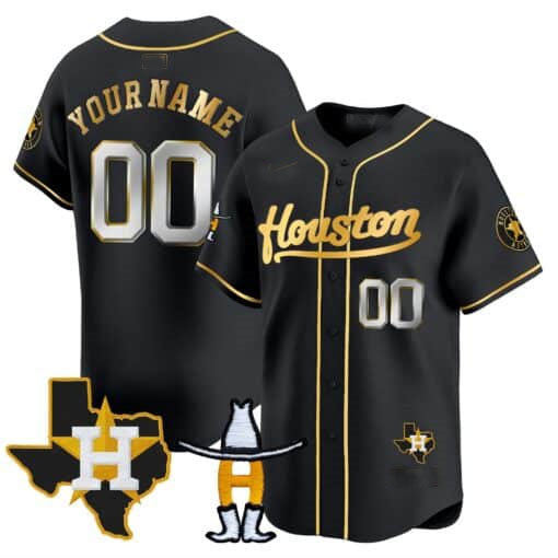 Custom Houston Astros Rodeo Patch Vapor Premier Limited ¨C All Stitched Baseball Jersey baseball jersey product view 1